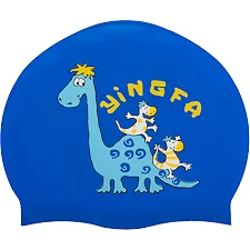 Детская шапочка для плавания YINGFA K0012 (Синий-голубой)