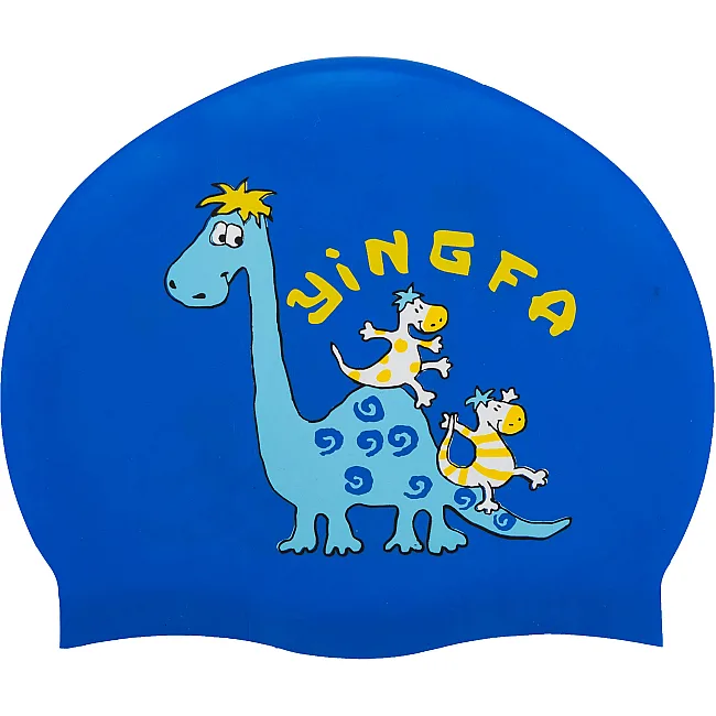 Детская шапочка для плавания YINGFA K0012 (Синий-голубой)