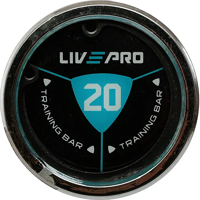 Гриф для штанги
 хромированный Олимпийский прямой LiveUp LP8052 длина 2,2м ø50мм