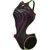 Купальник закрытый для женщин Arena ONE STREAM SWIMSUIT черный, розовый