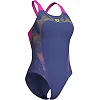 Купальник закрытый для женщин Arena SPIDER WEB SWIMSUIT V BACK розовый