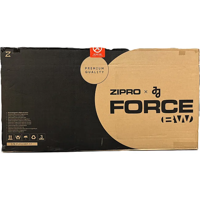 Орбітрек електромагнітний Zipro Force чорний