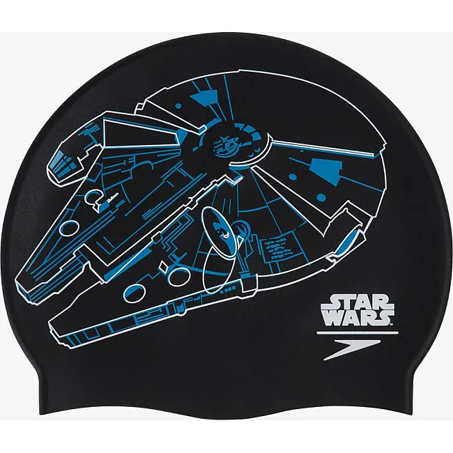 Шапочка для плавания Speedo MILLENIUM FALCON SLOGAN PRT CAP