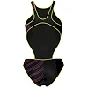 Купальник закрытый для женщин Arena ONE STREAM SWIMSUIT черный, розовый
