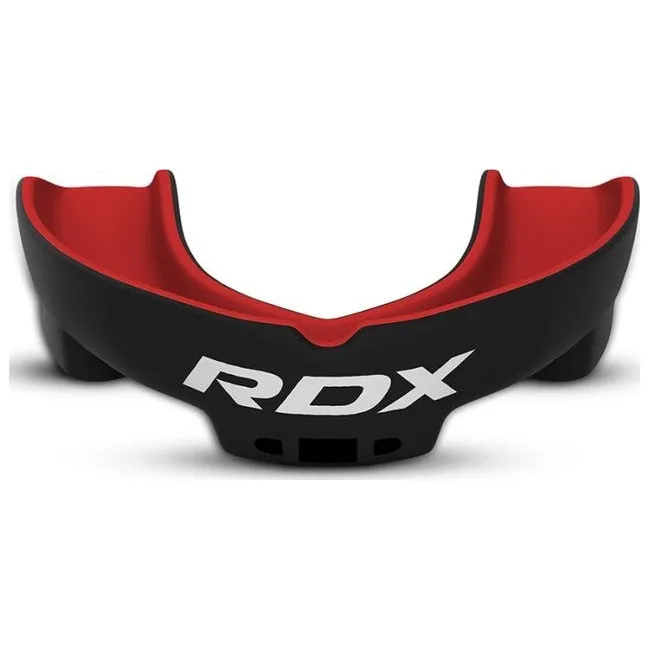 Капа для бокса RDX 3w взрослая (возраст 12+) Black/Red