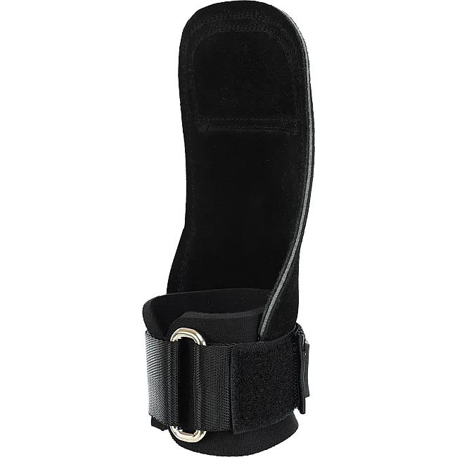 Накладки для подтягивания и тяги HAND GRIP THICKER LAYERS EZOUS D-17 2шт (Черный)