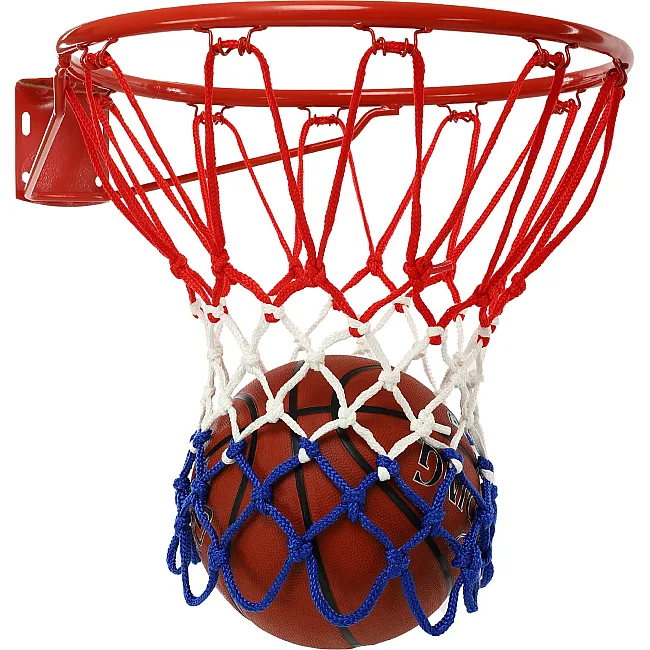 Баскетбольная сетка
 SPALDING 8219SPCN HEAVY DUTY 1шт (Красный-белый-синий)