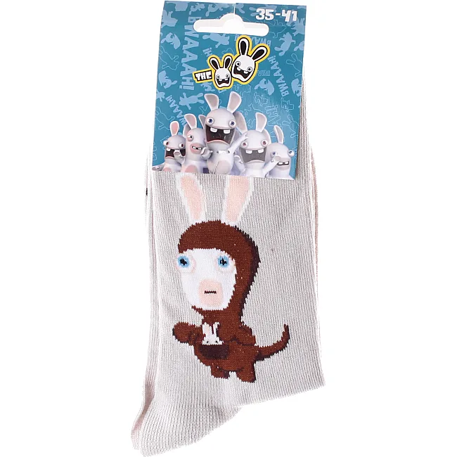Носки LAPINS CRETINS LAPIN EN COSTUME KANGOUROU женские арт 13849251-7
