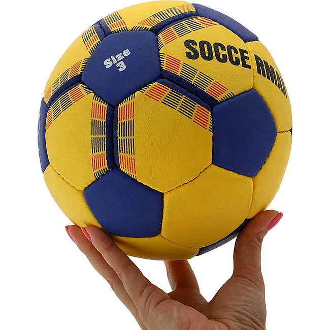 Мяч гандбольный SOCCERMAX MAQ-139
 3 (Желтый-синий)