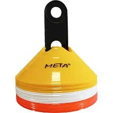 Набор разметочных фишек META Cut Top Space Marker Set Of 24 желтый, белый, оранжевый