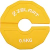 Блины диски сменные резиновые Rubber Change Plates ZELART TA-1692-0_5 0,5кг