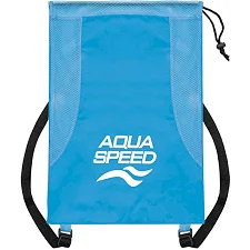 Сумка сетчатая Aqua Speed MESH BACK PACK 61163 бирюзовый черный 51x36 см