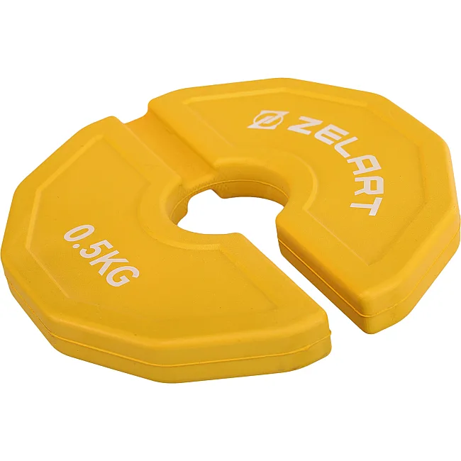 Блины диски сменные резиновые Rubber Change Plates ZELART
 TA-1692-0_5 0,5кг