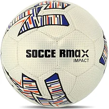 Футбольный мяч SOCCERMAX FB-8046 №5 PU (Белый-синий)