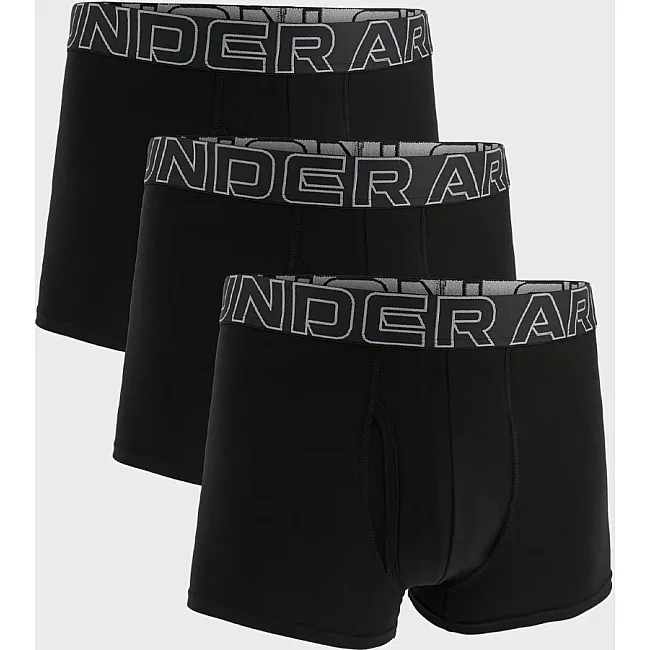 Мужские трусы M UNDER ARMOUR Perf Cotton 3in черный