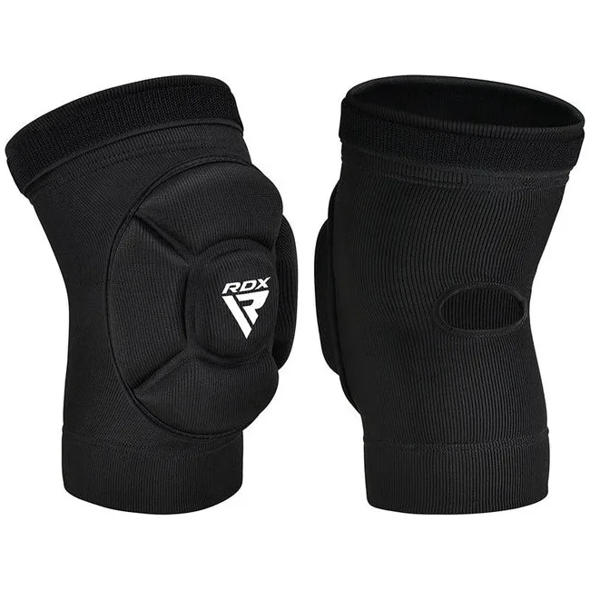 Наколенники спортивные RDX Hosiery Knee Foam K5 Black/White (пара)
