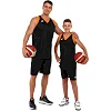 Баскетбольная форма
 майка и шорты JOMA

 FINAL II 102849-108 5XS-XXL (Черный-оранжевый)