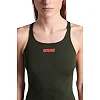 Купальник Arena TEAM SWIMSUIT SWIM PRO SOLID темно-зеленый Жен