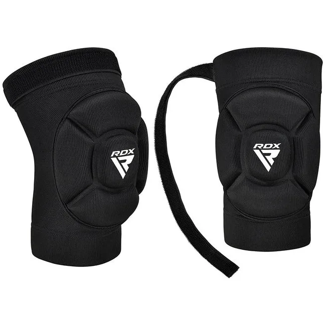 Наколенники спортивные RDX Hosiery Knee Foam K5 Black/White (пара)