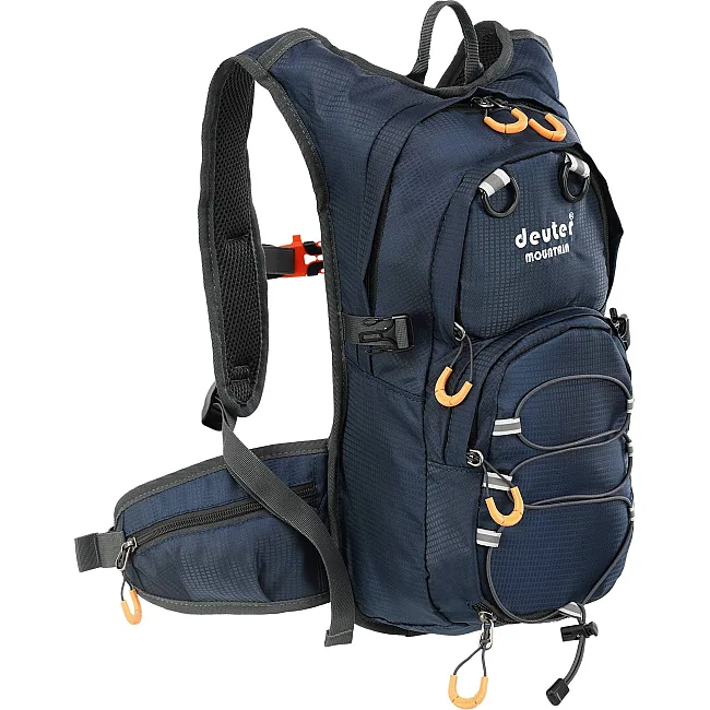 Велорюкзак спортивный с жесткой спинкой DEUTER GA-802 13л (Темно-синий)