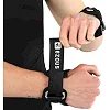 Накладки для подтягивания и тяги HAND GRIP THICKER LAYERS EZOUS D-17 2шт (Черный)