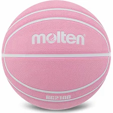 Баскетбольный мяч резиновый MOLTEN B6G2100-P 6 (Розовый)