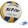 Волейбольний м'яч
 STAR X-POWER PLUS VB5055C-33 №5 PU (Білий-жовтий-синій)