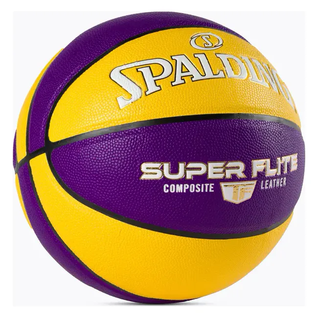 Мяч баскетбольный Spalding TF Super Flite желтый, фиолетовый 7
