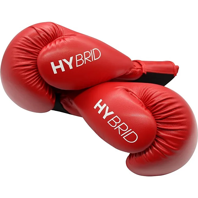 Рукавиці боксерські Adidas Hybrid 100 (червоно-білий, ADIH100SMU)