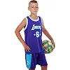 Дитяча баскетбольна форма NB-SPORT NBA LAKERS 6 BA-9970