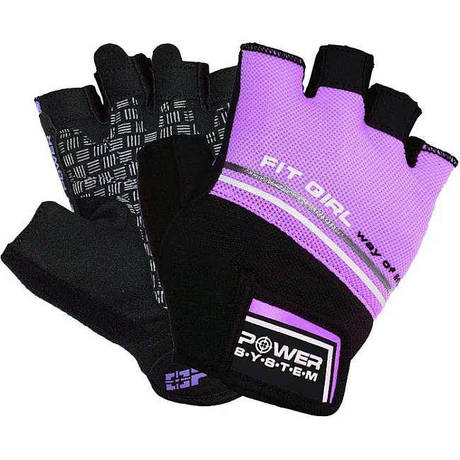 Фитнес перчатки POWER SYSTEM PS-2920 Fit Girl Evo Purple