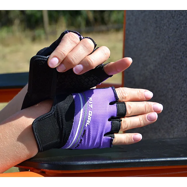 Фитнес перчатки POWER SYSTEM PS-2920 Fit Girl Evo Purple