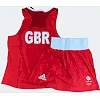Жіноча форма для боксу Olympic Woman GBR (червоний) ADIDAS ADI AIBA20TWADI AIBA20SKW