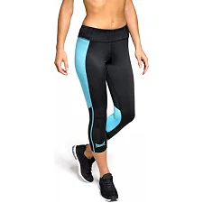Жіночі компресійні капрі Peresvit Air Motion Womens Black Aqua