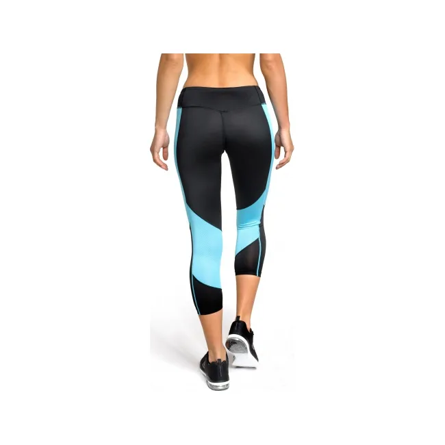 Жіночі компресійні капрі Peresvit Air Motion Womens Black Aqua