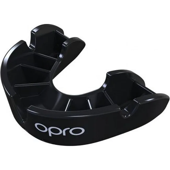 Капа Bronze подростковая (черный) OPRO 2221001