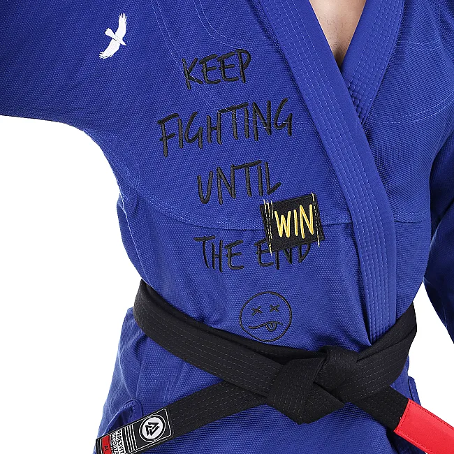 Кимоно джиу-джитсу PERESVIT Keep Fighting Gi for Adults Royal Blue