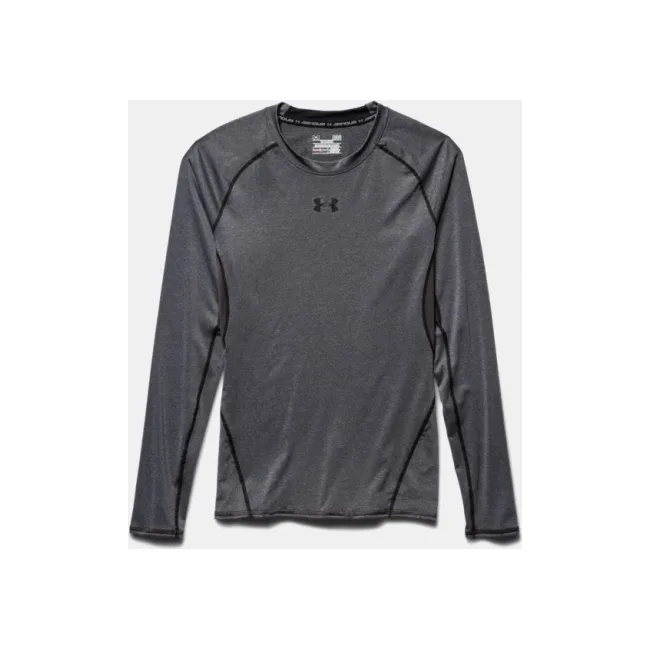 Компресійна футболка Under Armour HeatGear Compression Long Sleeve Carbon