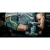 Компрессионный налокотник MADMAX MFA-283 3D Dark grey/Neon green (1шт)
