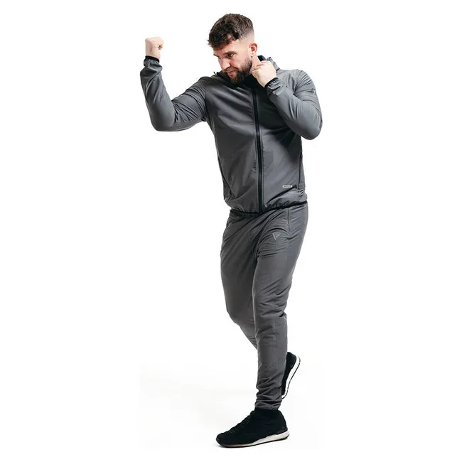 Костюм для сгонки веса RDX H2 Weight LУниверсальный s Grey