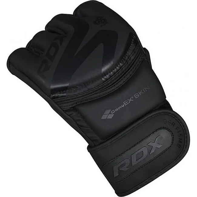 Рукавички для ММА RDX F15 Matte Black