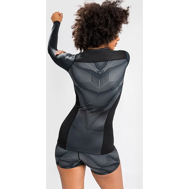 Рашгард жіночий VENUM Phantom Black Red