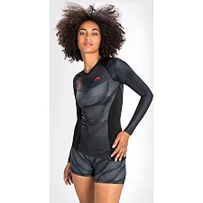 Рашгард жіночий VENUM Phantom Black Red