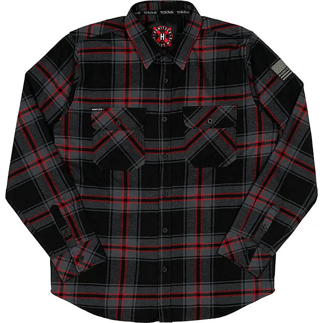 Рубашка HOWITZER Fleet Flannel Black