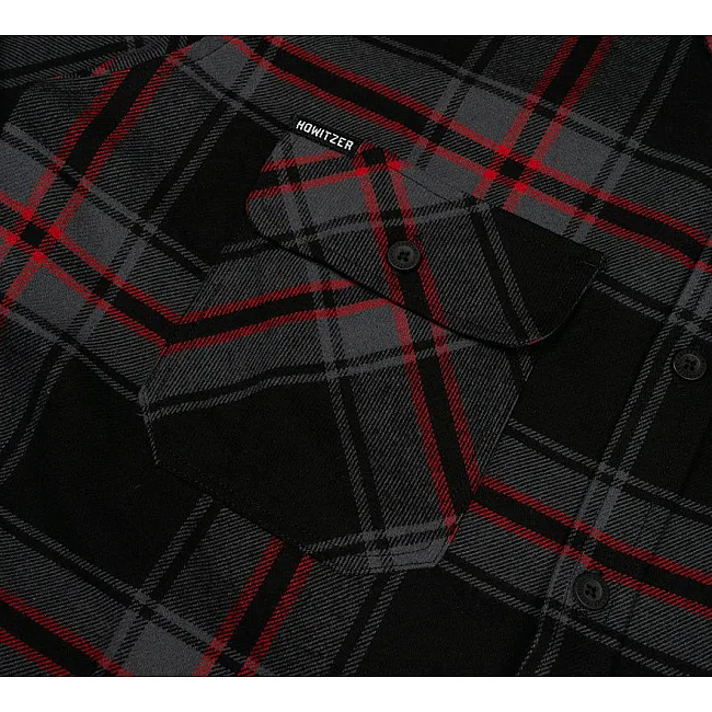 Рубашка HOWITZER Fleet Flannel Black