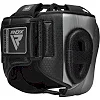 Шлем для бокса RDX L2 Mark Pro Head Guard with Nose Protection Bar Silver