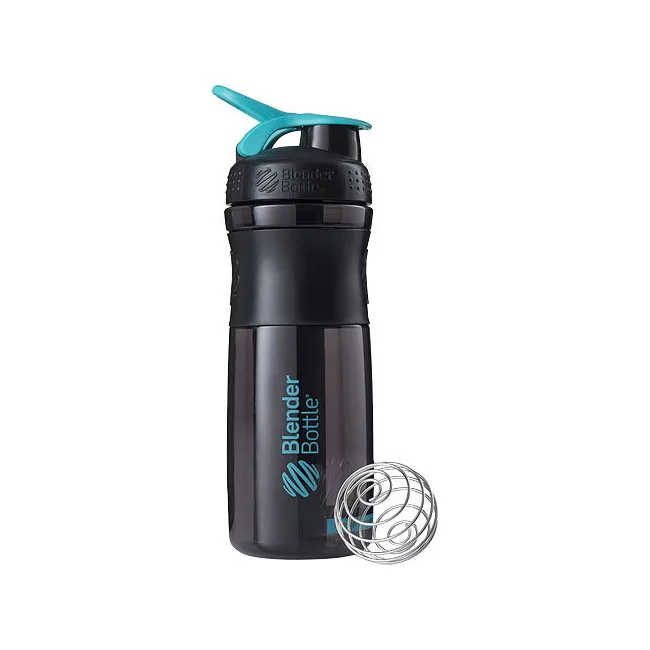 Спортивный шейкер-бутылка BLENDERBOTTLE SportMixer Flip 28oz/820мл Black/Teal