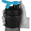 Спортивный шейкер-бутылка BLENDERBOTTLE SportMixer Flip 28oz/820мл Black/Teal