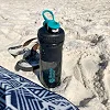 Спортивный шейкер-бутылка BLENDERBOTTLE SportMixer Flip 28oz/820мл Black/Teal
