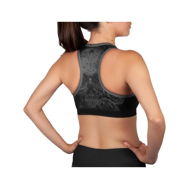 Спортивный топ VENUM Santa Muerte 3.0 Sport Bras For Women Black Black